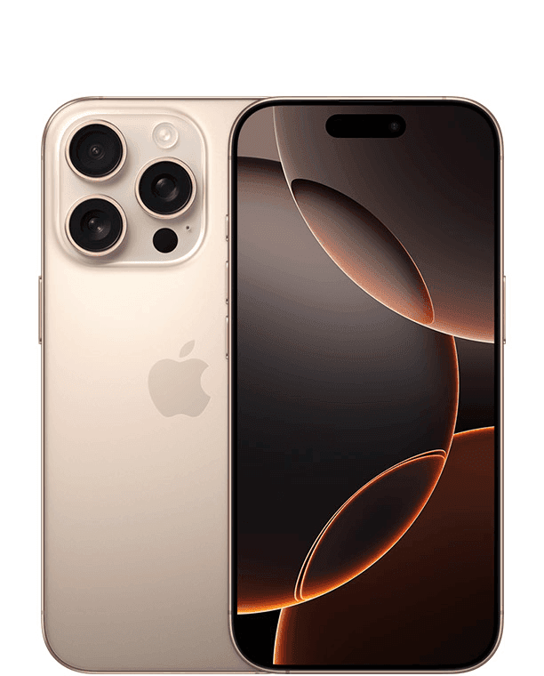 iPhone 16 Pro in Desert Titanium